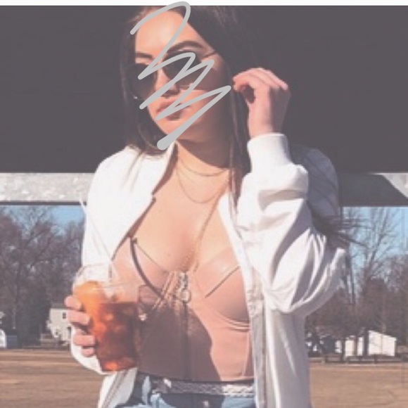 Evening sand crop top - Picture 4 of 4